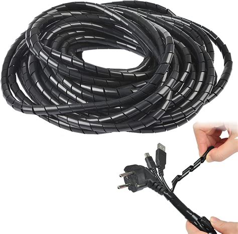 12m Ordenar Cables Espiral Organizador Cables Tubo Ø8mm Recoge