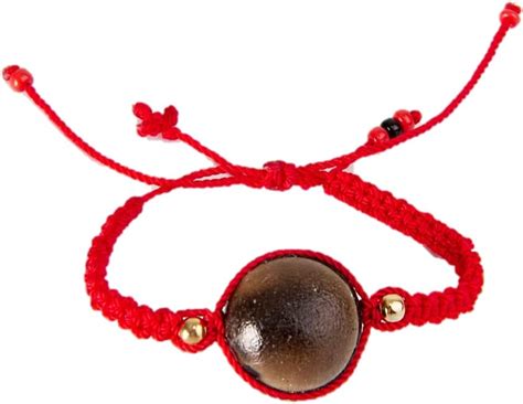 SANTA VISTA Ojo De Venado Pulsera Mal De Ojo Hilo Rojo Cuerda Roja