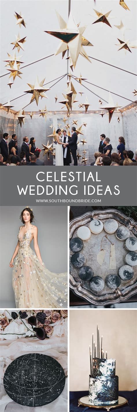 How To Style A Celestial Themed Wedding Southbound Bride