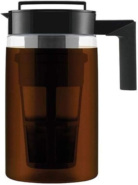 Amazon 900ML Cold Brew Iced Coffee Maker Airtight Seal Silicone