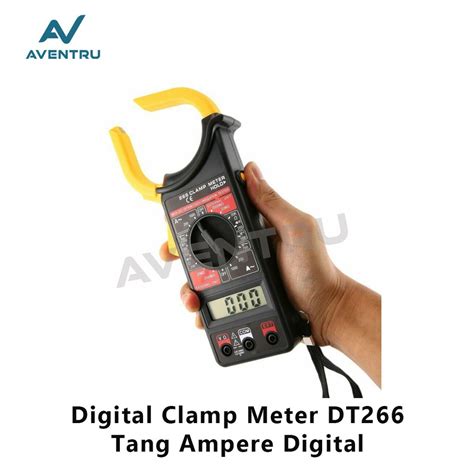 Jual Tang Ampere Digital DT266 Digital Clamp Meter DT266 Shopee Indonesia