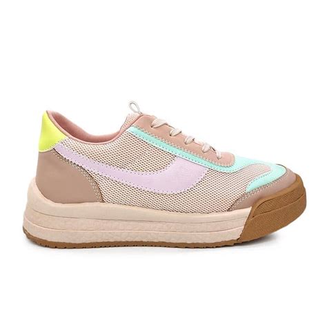 ZAPATILLAS URBANAS Código ZU NUDE MULTICOLOR Ballerinas Perú