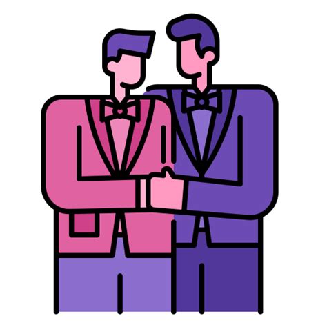 Gay Generic Outline Color Icon