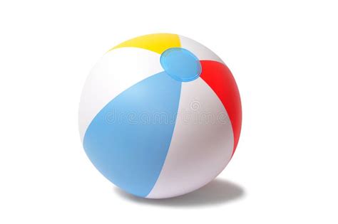 Bola de playa imagen de archivo. Imagen de colorido, inflable - 15637203