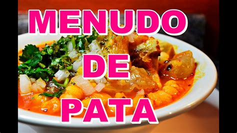 Receta Menudo Con Pata Actualizado Septiembre 2024