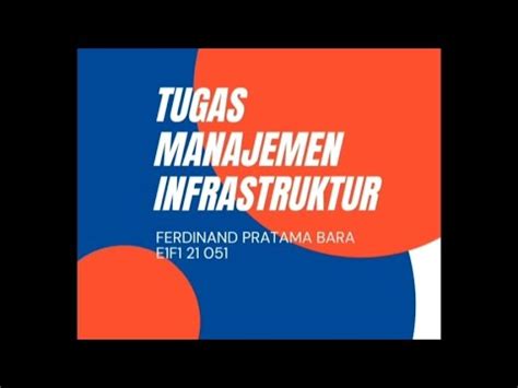 Tugas Final Manajemen Infrastruktur Youtube