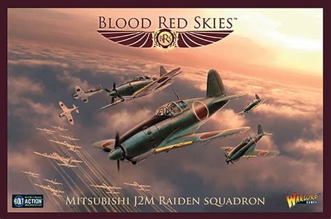 Mitsubishi J M Raiden Squadron Ace Warlord Games