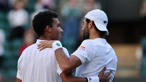 Wimbledon Matteo Berrettini è in semifinale battuto Auger Aliassime