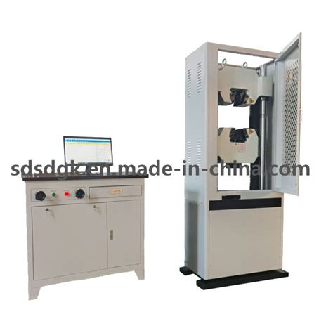 Waw 300b Computer Control Hydraulic Servo Universal Testing Test Tester Instrument Equipment