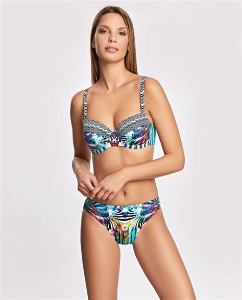 Top Bikini Balconet Con Copa Aro Y Refuerzo Bajo Pecho Bora Bikini