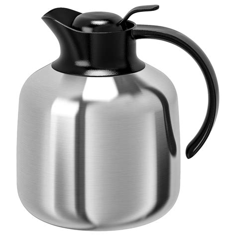 SLUKA vacuum flask, stainless steel, 1.8 l (61 oz) - IKEA