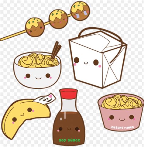 Adorable Asian And Chinese Image Kawaii Food Png Image With