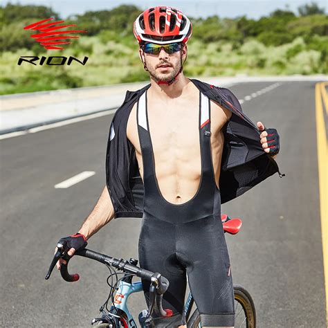 Buy Rion Cycling Bib Shorts Men Bike 5r Gel Padded Tights Bicycle Pants Pro