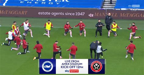 Epl Matchday Brighton Hove Albion Vs Sheffield United