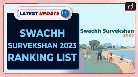 Swachh Survekshan Awards Latest Update Drishti Ias English