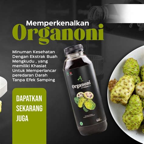 Jual Organoni Original Herbal Fermentasi Buah Mengkudu Ml Bpom Daya