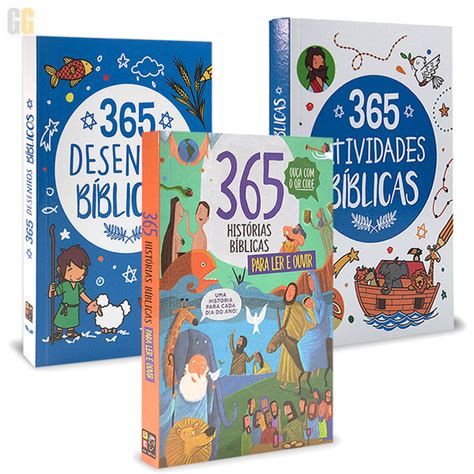 365 Desenhos Bíblicos 365 Atividades Bíblicas 365 Histórias Bíblicas Para Ler E Ouvir Com