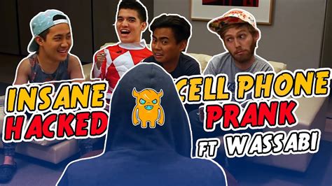 INSANE Hacked Cell Phone Prank - Ownage Pranks - YouTube