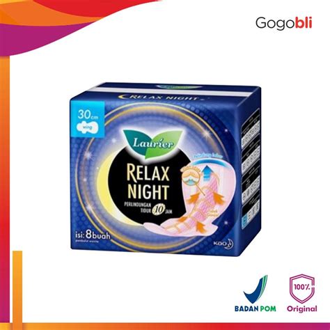 Jual Laurier Relax Night Wing Cm Pcs Shopee Indonesia