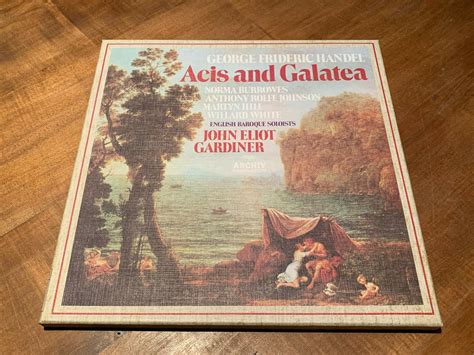 Handel Acis And Galatea John Eliot Gardiner Orig Archiv 2 Lp Box