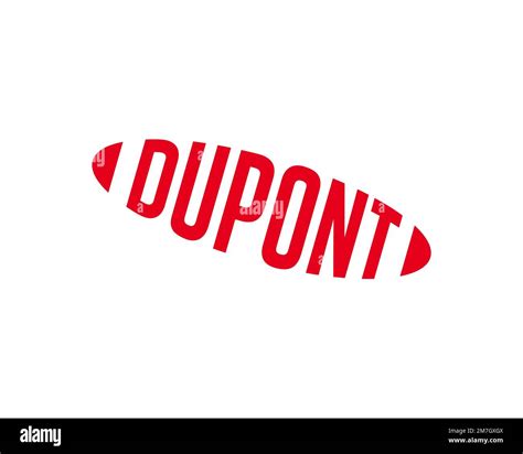 DuPont 1802-2017, rotated logo, white background B Stock Photo - Alamy