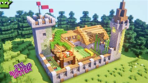 Minecraft 5x5 Tutorial Build A Fortified Starter Base With 4 Auto