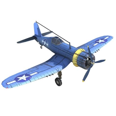 3ds wwii aircraft f4u corsair