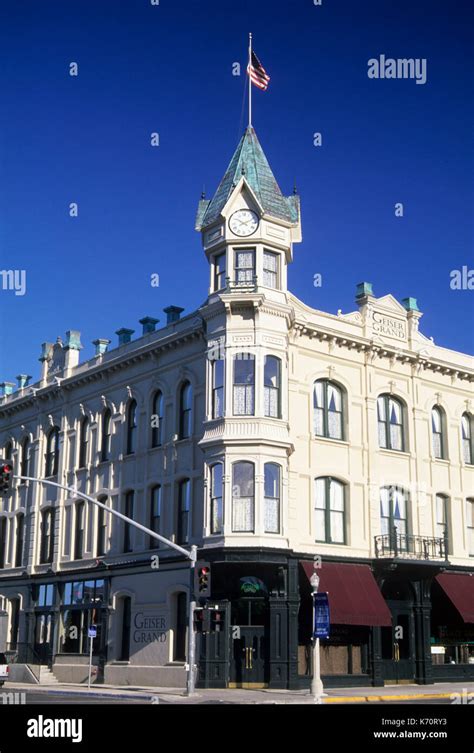 Geiser Grand Hotel Baker City Oregon Stock Photo Alamy