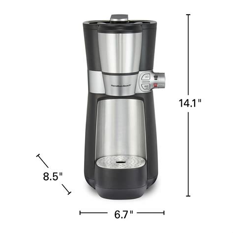 Free Shipping Hamilton Beach Convenient Craft Rapid Cold Brew And Hot Coffee Maker Single Serve