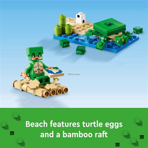 Lego 21254 Minecraft The Turtle Beach House Buidling Toy Set