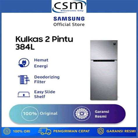 Jual Samsung Kulkas 2 Pintu RT38K503JS8 All Around Cooling 397L Garansi