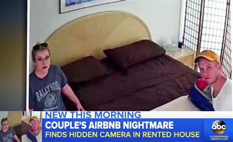 Airbnb Guests Find Hidden Camera Pointed At Their Bed