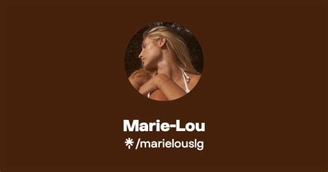 Marie Lou Instagram TikTok Linktree