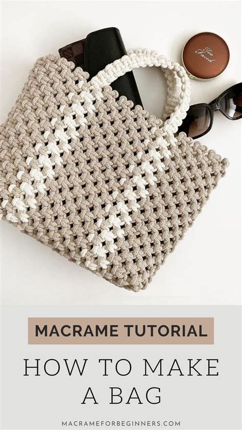 Macrame Market Bag Tutorial Macrame Diy Macrame Purse Macrame Decor