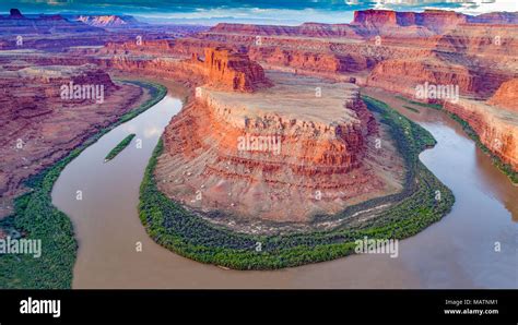 The Gooseneck Of The Colorado River Bears Ears Nationmal Monument