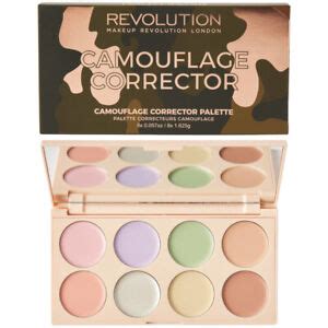 How To Use Makeup Revolution Camouflage Corrector Palette Saubhaya Makeup