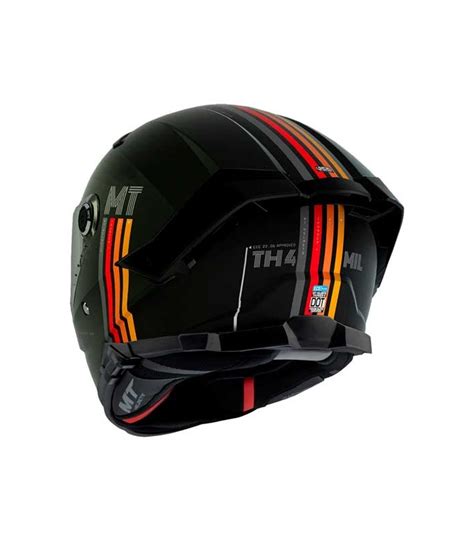 CASCO MT HELMETS THUNDER 4 SV MIL A11 MATE