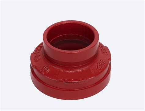 Ductile Iron Pipe Fittings Grooved Concentric Reducer With Fm Ul