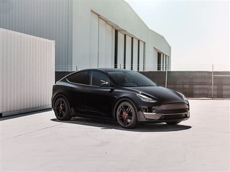 Solid Black Tesla Model Y Premium Detailing Xpel Ppf Window Tint