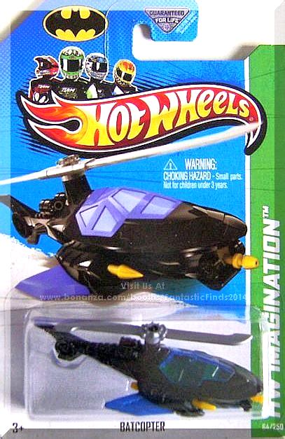 Hot Wheels Batcopter HW Imagination Batman DC Comics Contemporary Manufacture