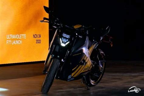 Ultraviolette F77 Electric Bike Launched Price Specs And Range