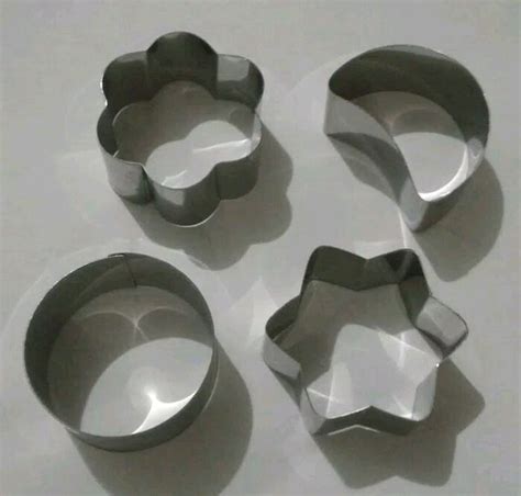 Jual Cetakan Ring Cutter Set 4 Kue Kering Biscuit Biskuit Cookie Cake