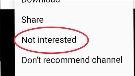 How To Fix YouTube Not Interested Option Not Working Problem Not