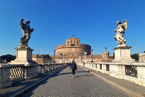 Ponte SantAngelo In Rome Traverse One Of The Most Storied Ancient