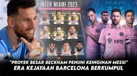 Super Mega Transfer Semua Pemain Era Kejayaan Barcelona Di Beli David