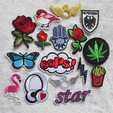 Visit To Buy High Quality Mixed Cartoon Pattern Embroidered Patches