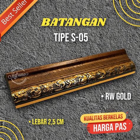 Jual Batangan Pigura Ukir Panjang Meter Batangan Ecer Lis Plavon