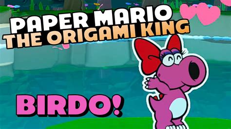 Birdo Easter Egg Paper Mario The Origami King Youtube