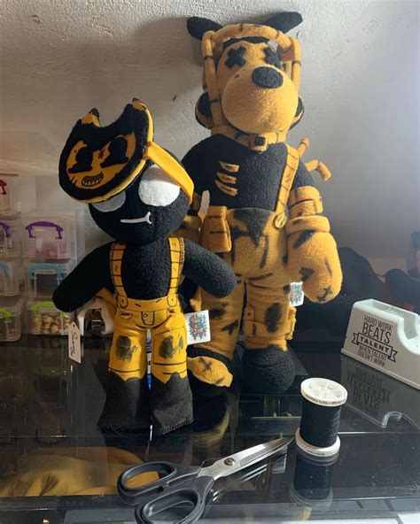 Sammy Lawrence And Brute Boris Plushies Bendy Y La Máquina De Tinta