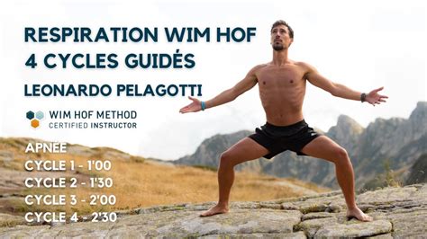 Respiration Wim Hof Calmante S Ance Guid E De Cycles Par Leonardo